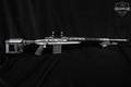 Howa Model 1500 APC Chassis 6.5 Creedmoor American Flag Grayscale Cerakote in Very Good Condition Image 3