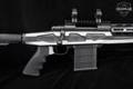 Howa Model 1500 APC Chassis 6.5 Creedmoor American Flag Grayscale Cerakote in Very Good Condition Image 5