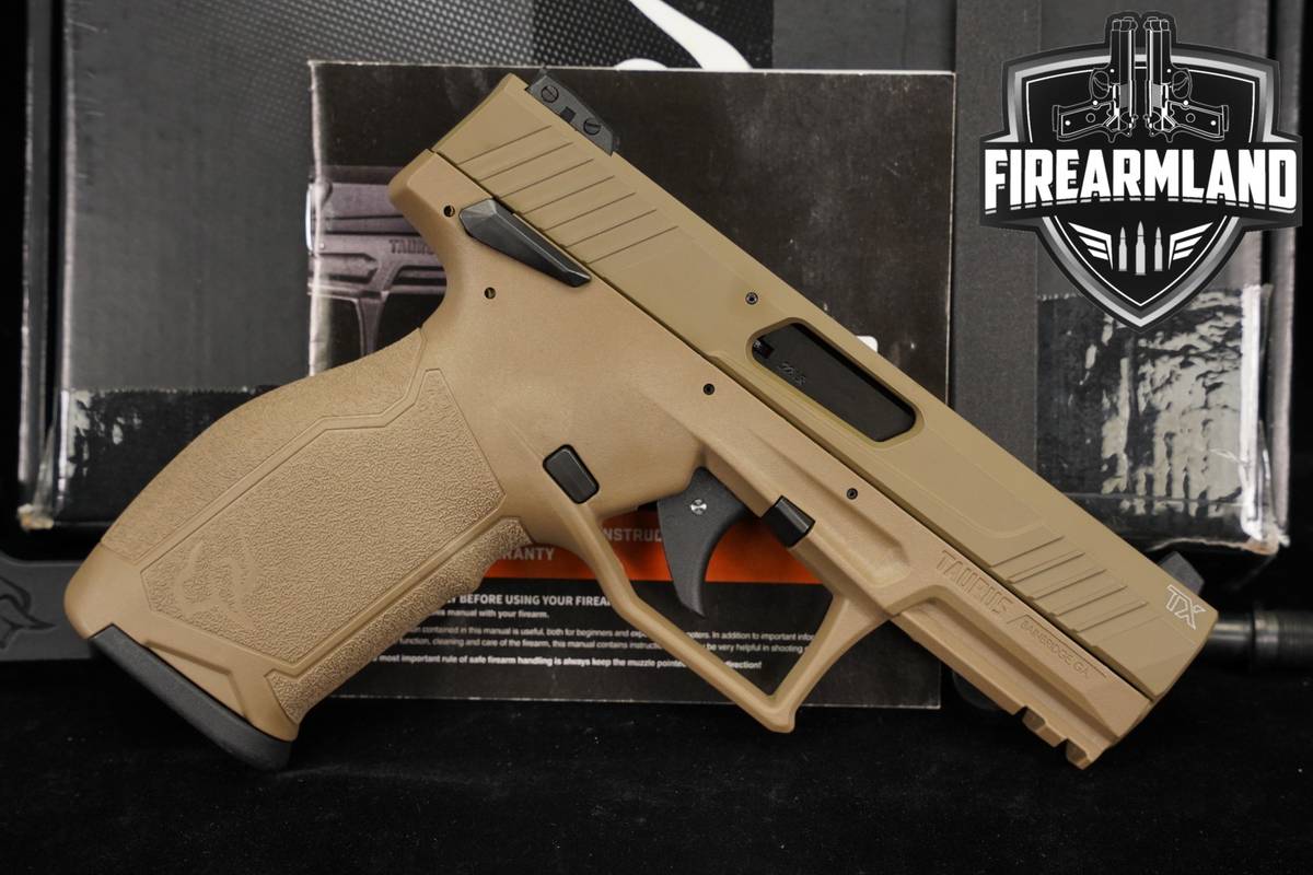 Taurus TX22 22LR 4.1" FDE TX 22 THREADED +ORIG BOX