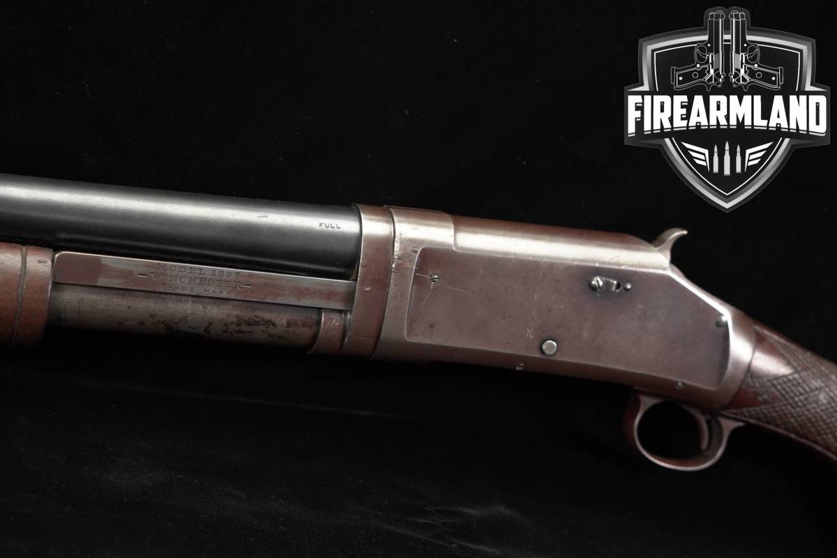 1908 Winchester Model 1897 Takedown, E Series 16-Gauge 24 Blued & Walnut
