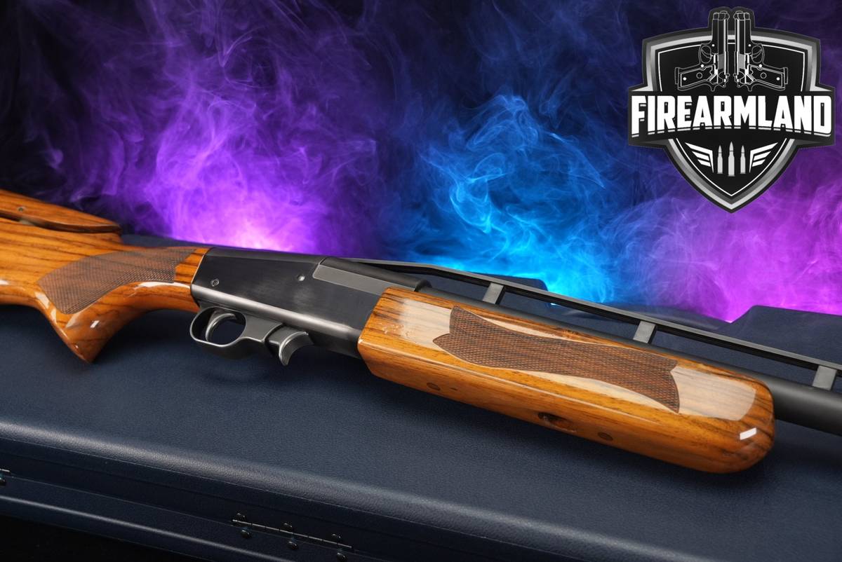 Ljutic Dynokic 12-Gauge 33" Blued & Walnut Trap +NEGRINI CASE