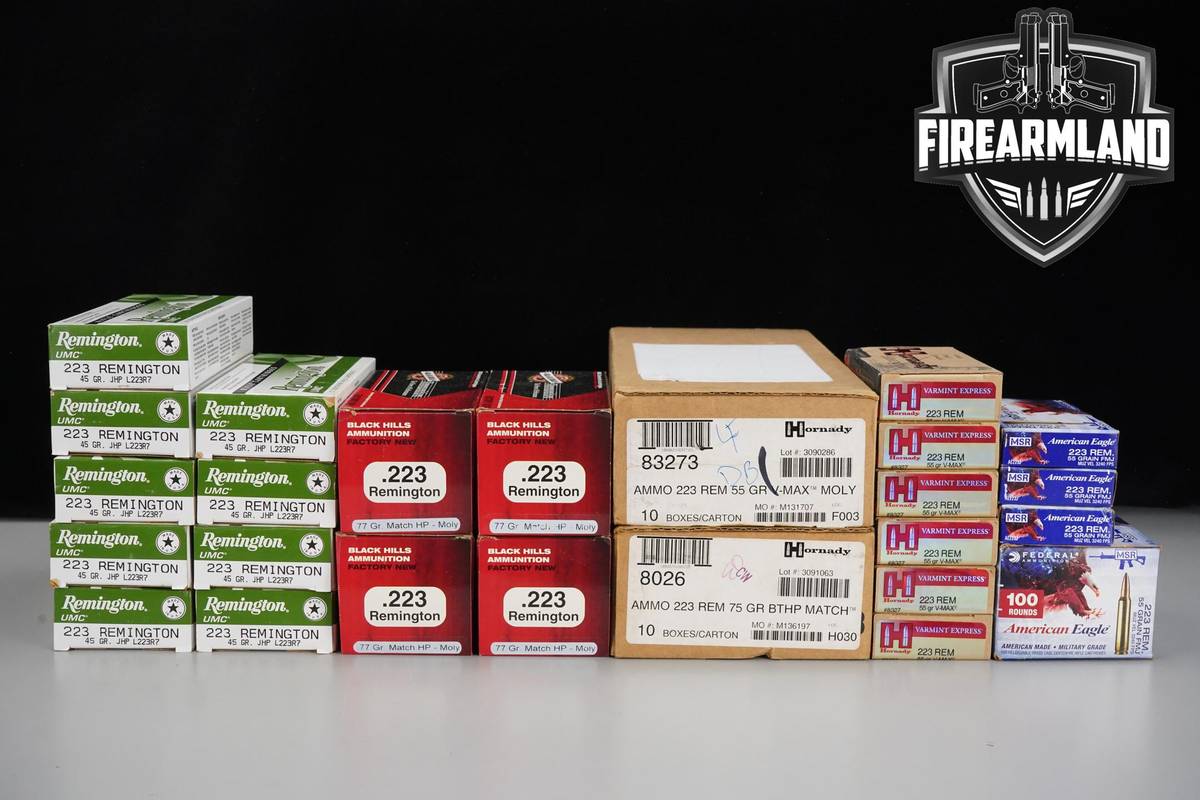 1060 RDS! 223 Remington Rem Ammo