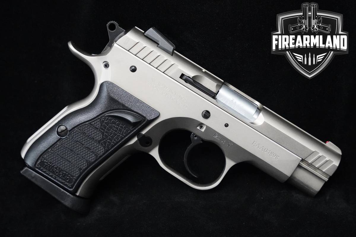 Tanfoglio Witness 10mm Satin Nickel Tanfoglio FT-IT Witness DA/SA