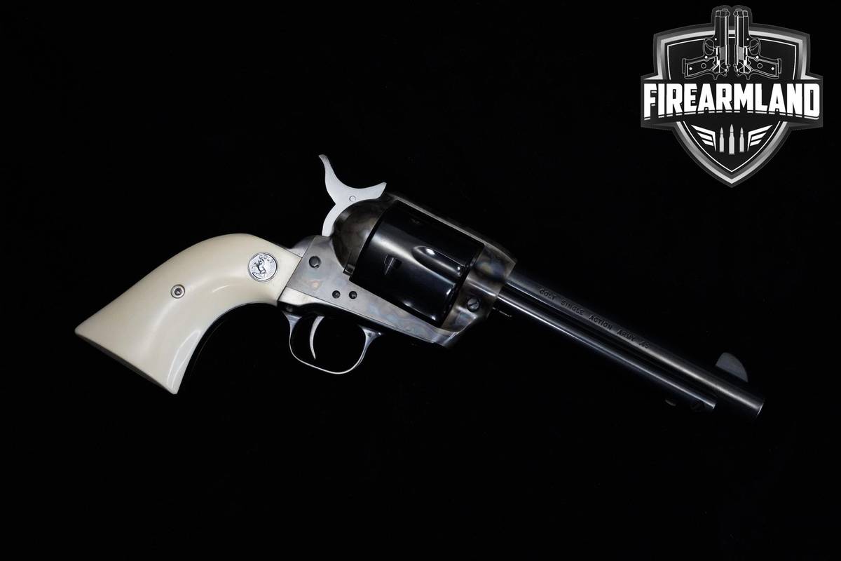 1970 Colt Single Action Army NRA Centennial 45 BPM 5.5" Colt SAA +ORIG BOX