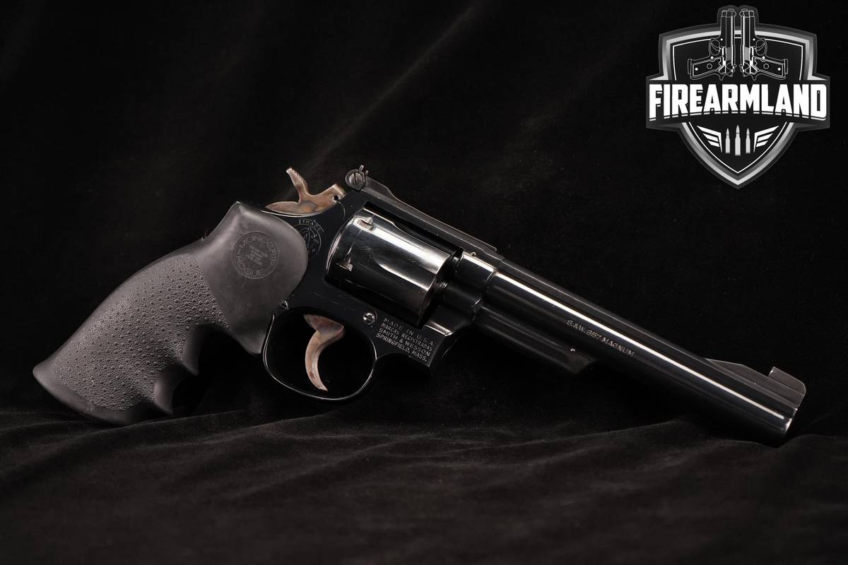 1980 Smith & Wesson S&W Model 19-4 Combat Magnum 357-Mag 6" Blued DA/SA