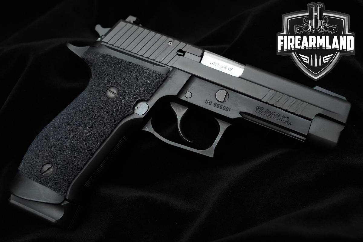 Sig Sauer P226 TacOps 40 S&W 4.4" Nitron P226 +ORIG CASE