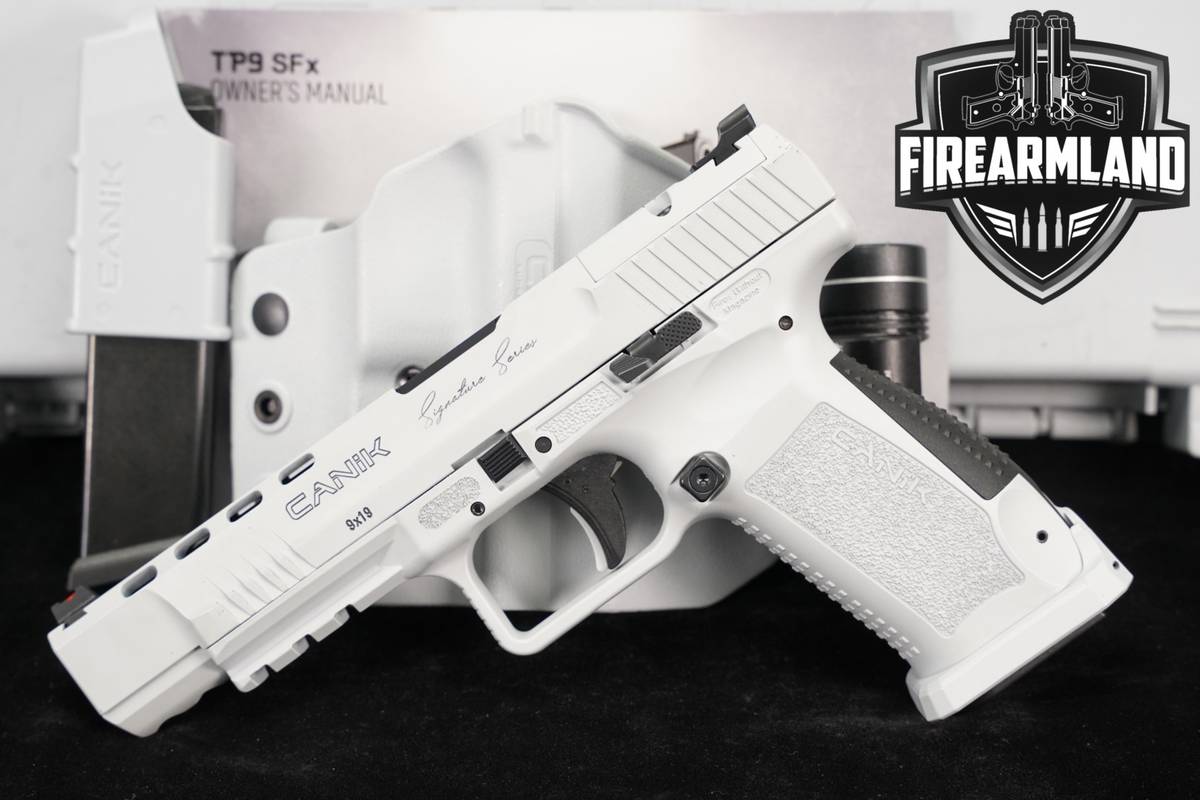 LIMITED 5975 Of 7500 Canik TP9 SFx Signature Series Whiteout +TLR-1 LIGHT