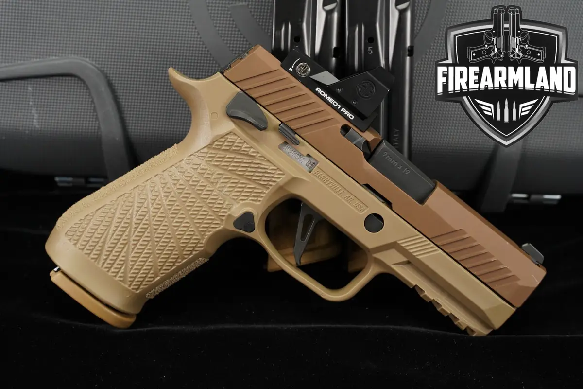 Sig Sauer P320-M18 9mm 3.9 P-320 M-18 +3 MAGS, ORIG CASE, ROMEO OPTICS