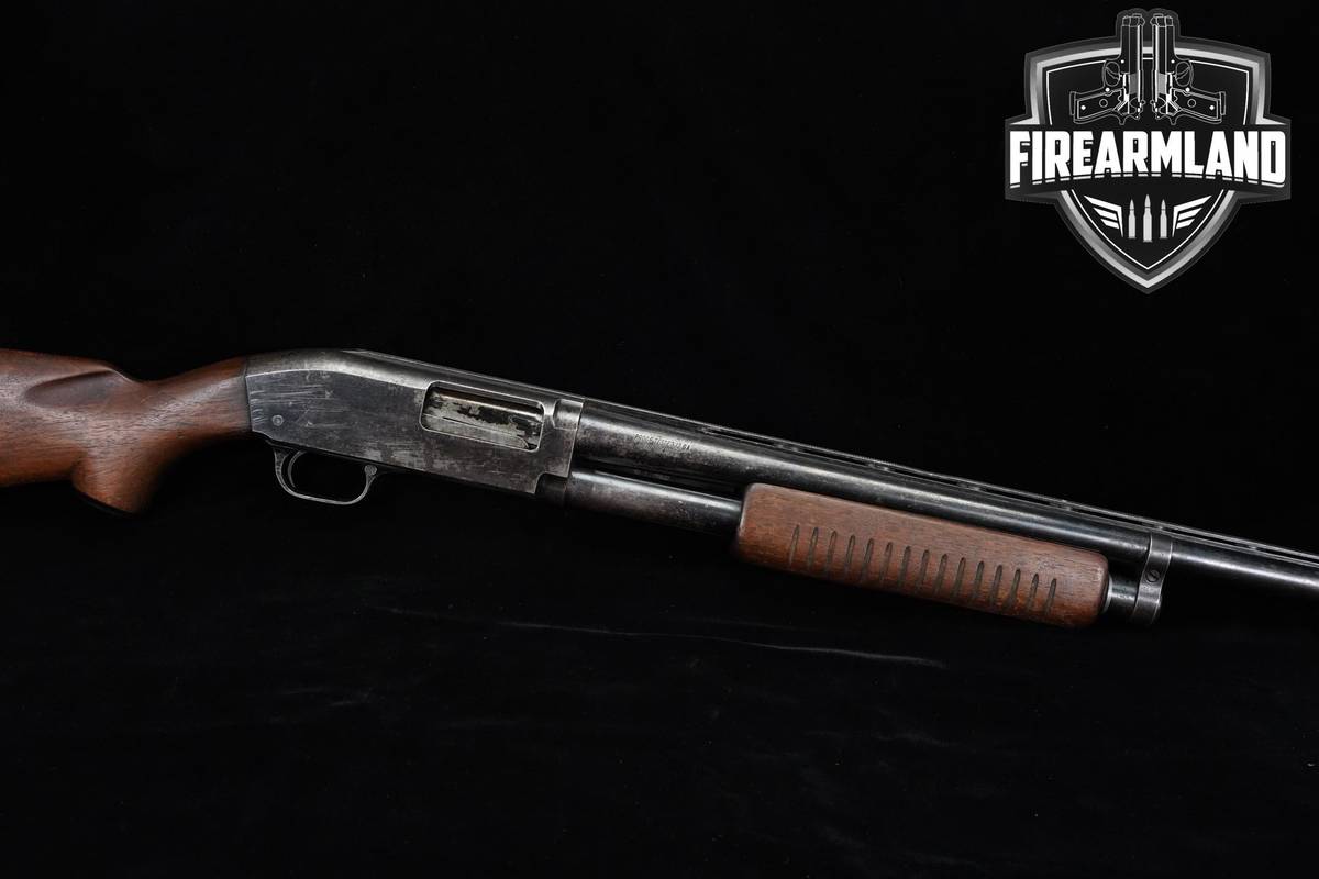 J.C Higgins JC Model 20 12-Gauge 22" Blued & Walnut Hunting Shotgun