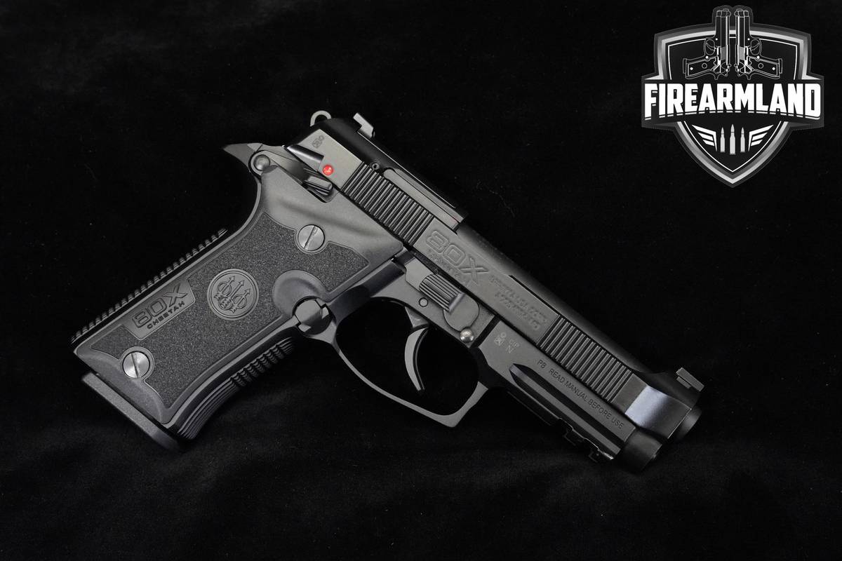 Beretta 80X Cheetah 380 ACP 3.9" Black Bruniton Beretta +5 MAGS & ORIG CASE