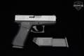Glock 43X Silver Slide Gen5 9mm Luger Silver nPVD in Excellent Condition Image 2