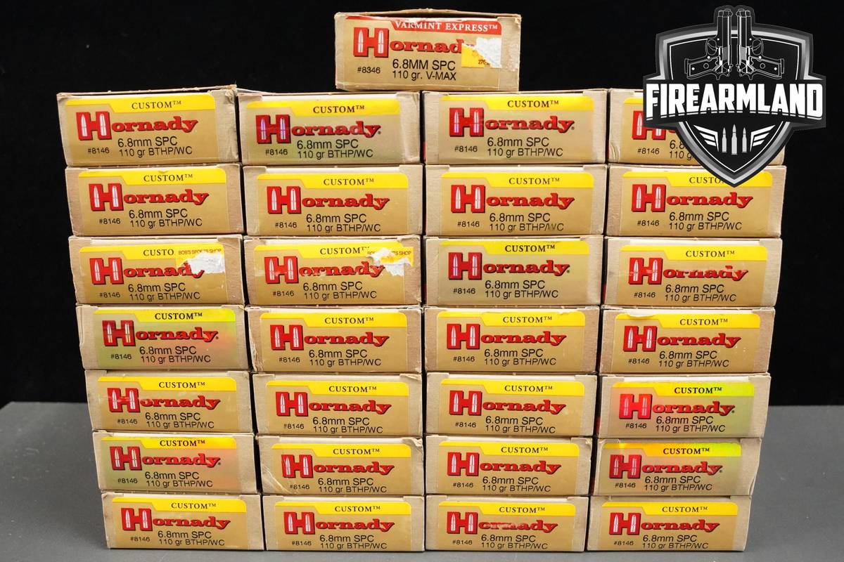 6.8 SPC Ammo 6.8-SPC Ammunition 580 ROUNDS