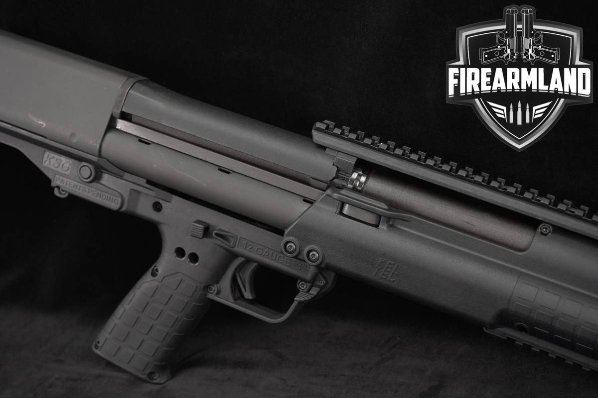 Kel-Tec KSG 12-Gauge 18.5 Two-Tone Black & Grey KelTec 3 In