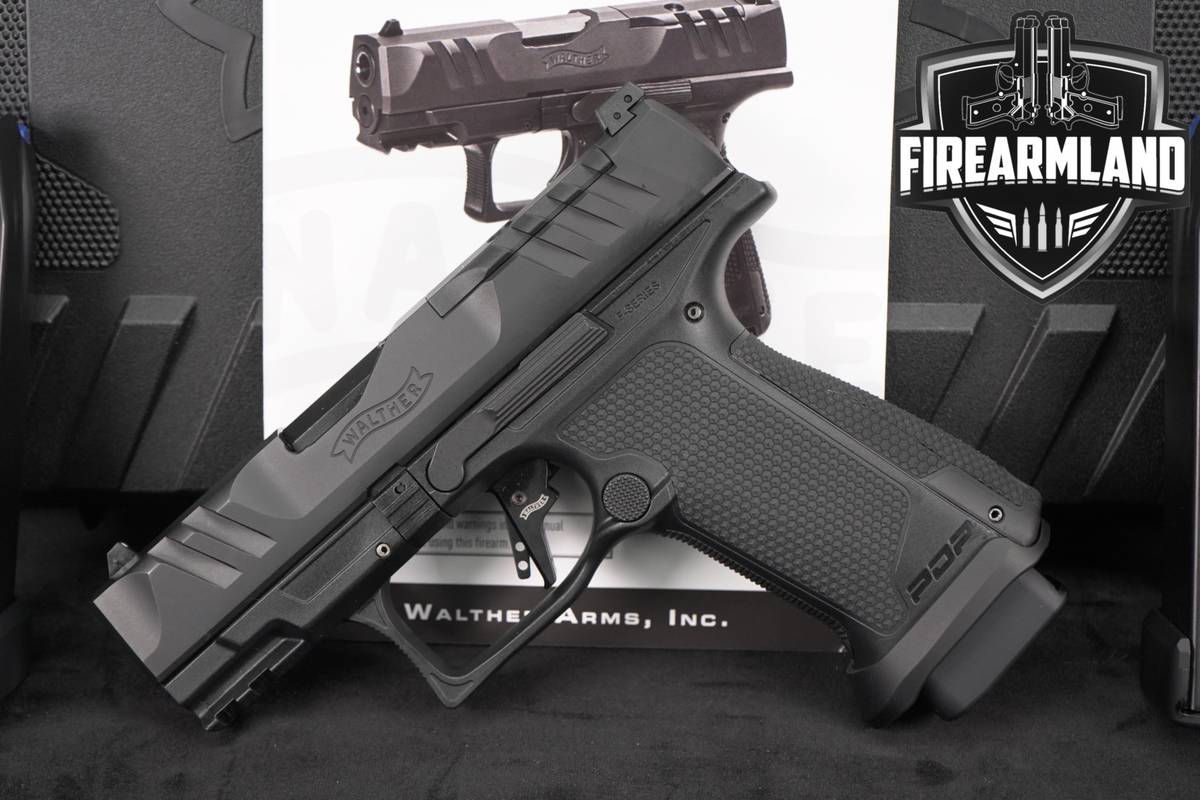 Walther PDP F-Series Pro 3.5 In 9mm Optics-Ready +3 MAGS & ORIG CASE