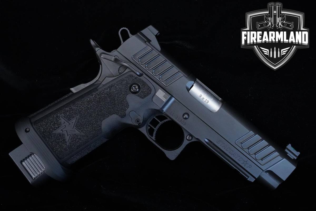Staccato (STI) Model P DUO Optic Ready 1911 2011  9mm 4.5" Staccato P-Duo