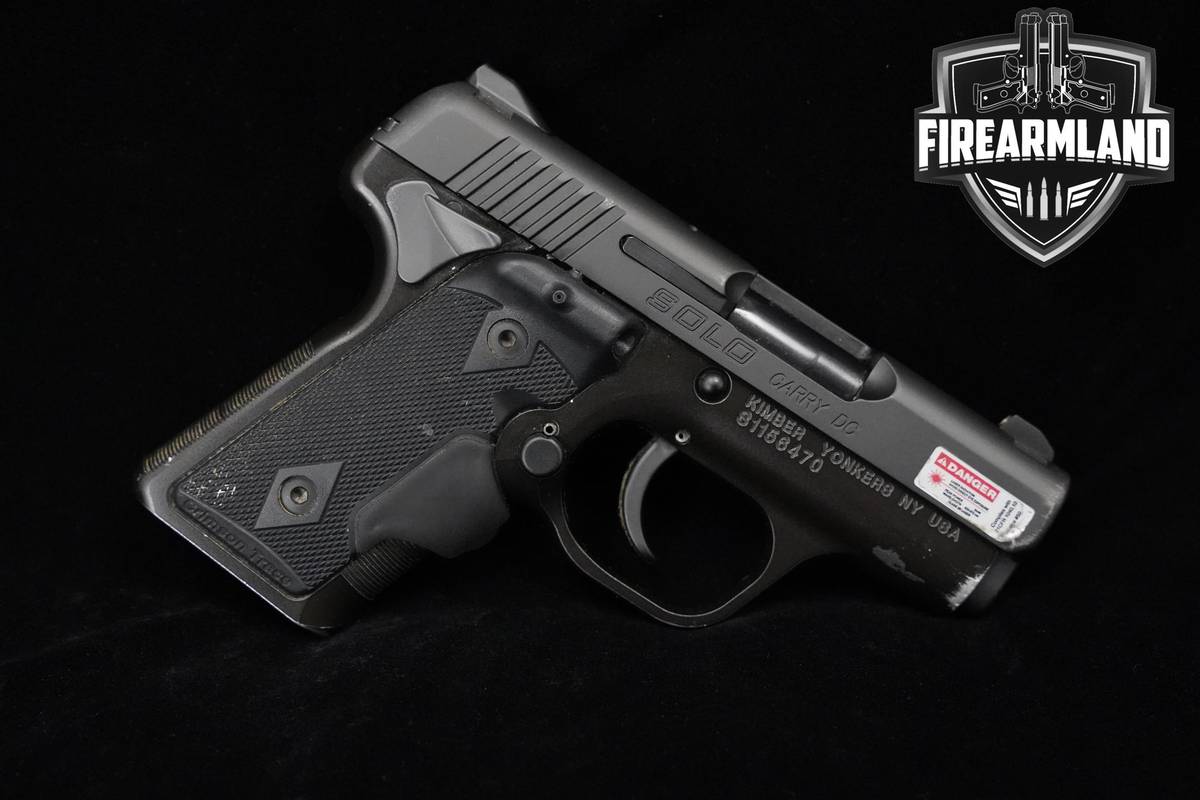 Kimber Solo Carry DC 9mm 3.5" Kimber Solo-Carry-DC +2 MAGS & ORIG CASE