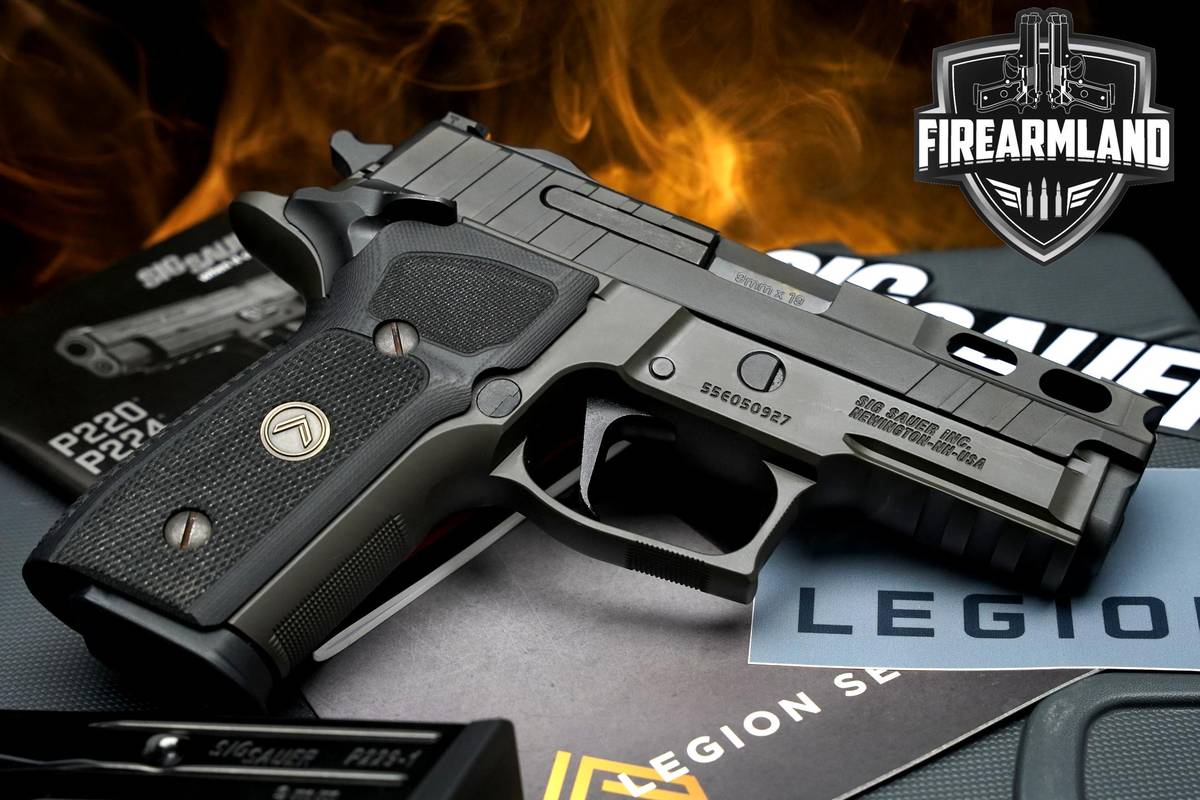 Sig Sauer P229 Legion SAO Pro-Cut Slide 9mm 3.9" +2 MAGS & ORIG CASE