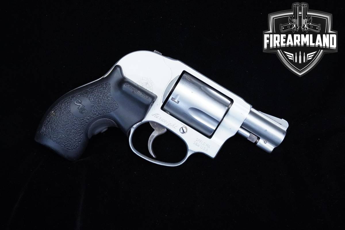Smith & Wesson (S&W) Model 638-3 Airweight 38 Special +P 1.875" Silver 638