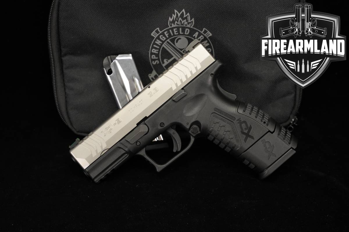 Springfield Armory XD(M) 3.8 Compact 9mm Two-Tone XD M +2 MAGS, CASE