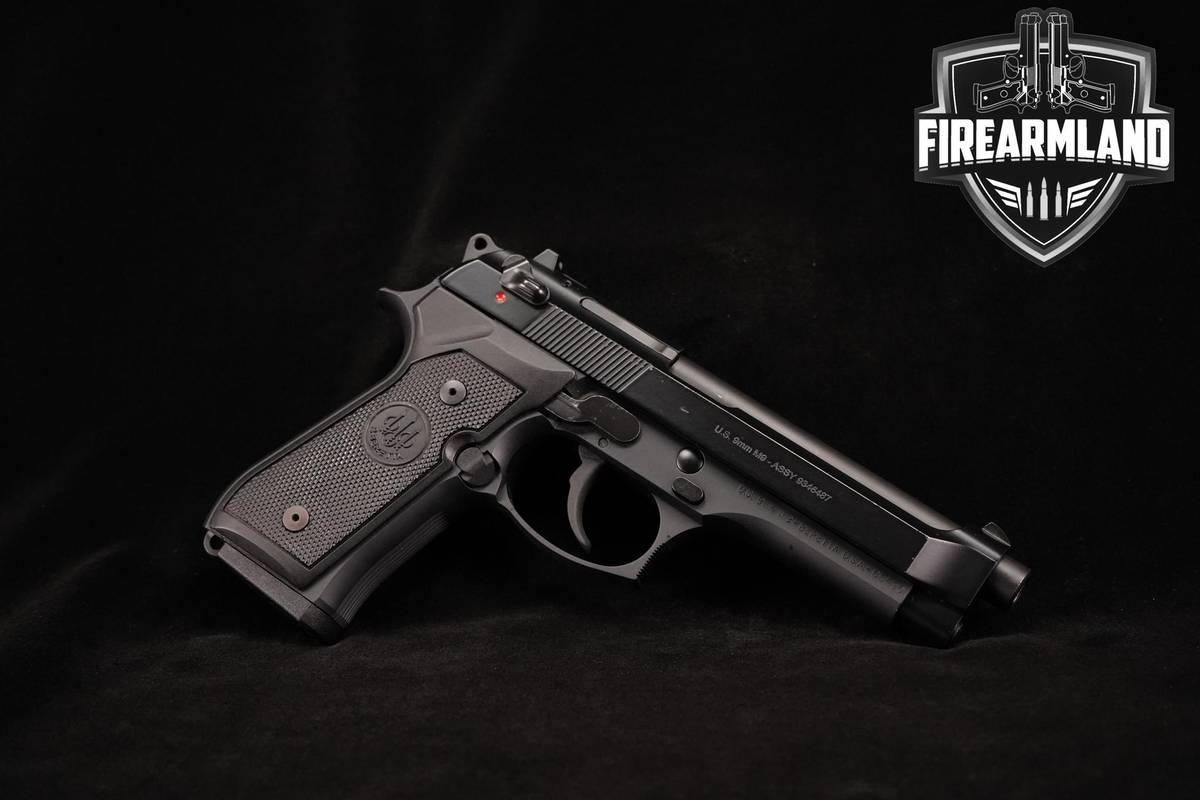 2011-2013 Beretta M9 9mm 4.9" Black Bruniton M 9 +4 MAGS & ORIG CASE