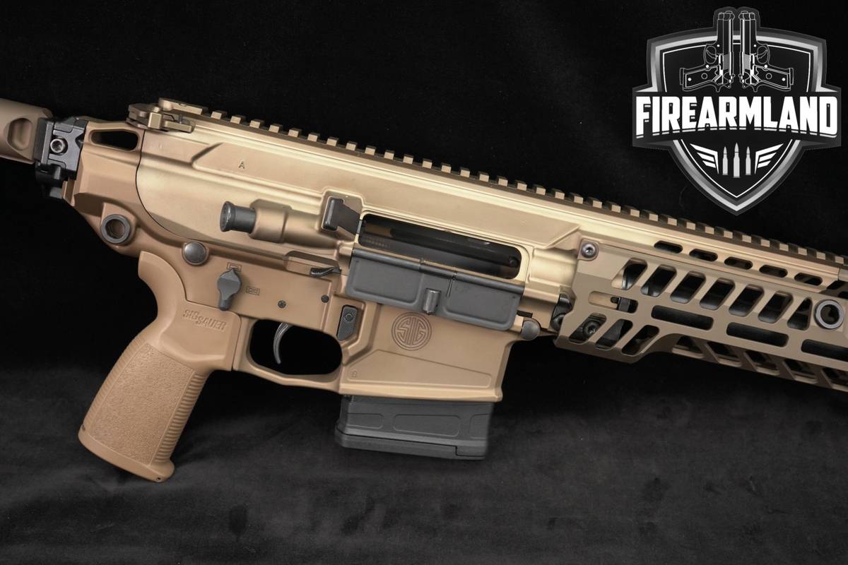 Sig Sauer MCX-SPEAR 7.62 NATO 16" FDE Coyote Tan PISTON, THREADED