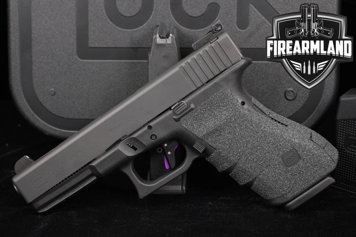 Glock 20 C Gen3 G20C Gen 3 20C 10mm TIMNEY TRIGGER +2 MAGS & ORIG CASE
