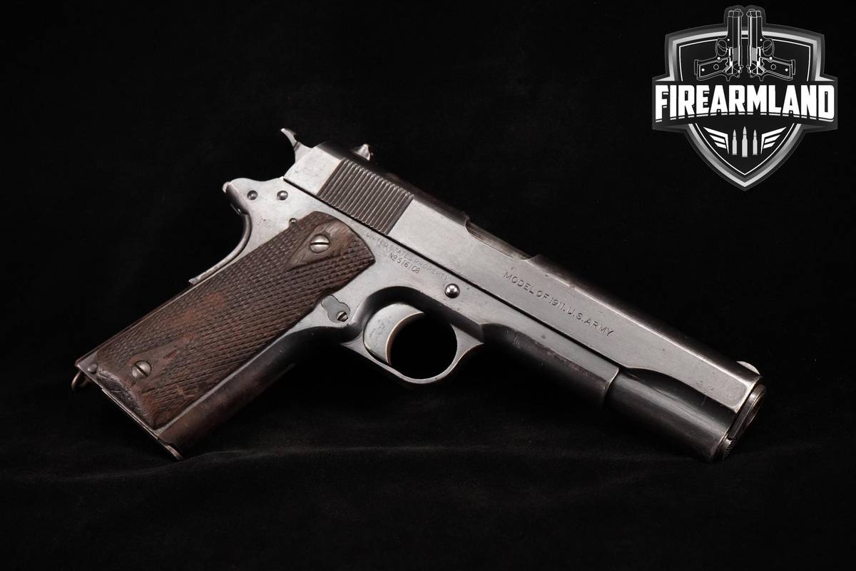 GREAT-WAR 1918 Colt Model of 1911 U.S Army 45-ACP 1911 5" Colt M1911 4MAGS