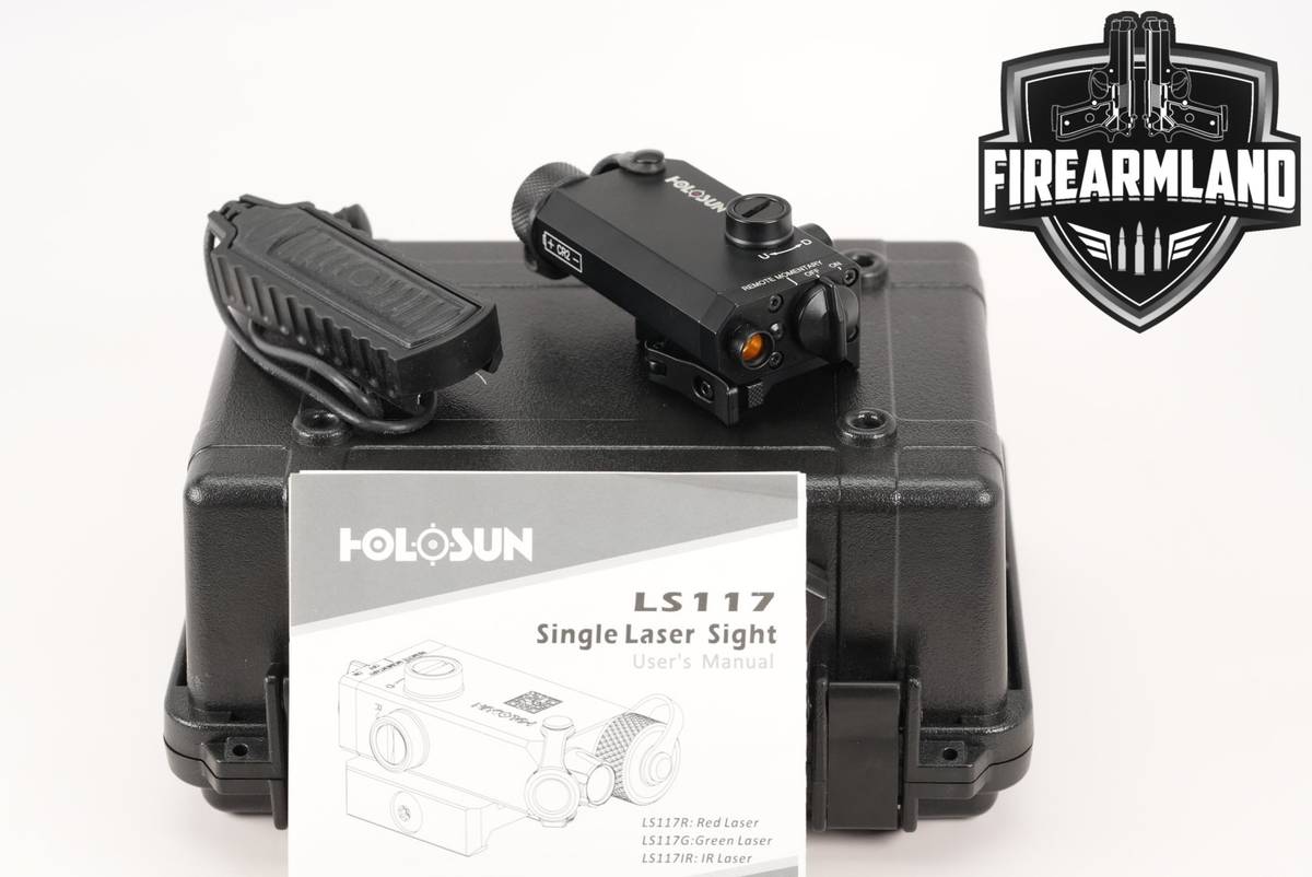 Holosun LS117G Single Laser Sight Green LS-117G LS117-G +ORIG CASE
