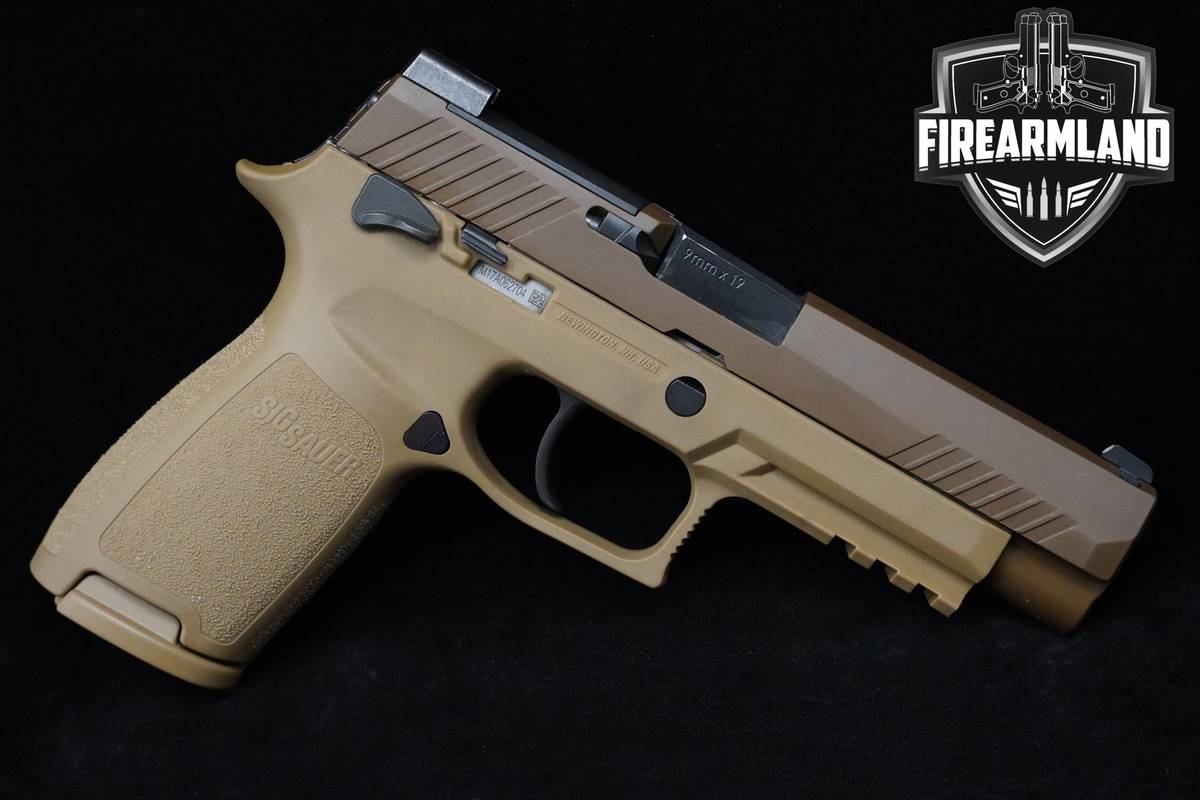 Sig Sauer P320 M17 9mm 4.7" Sig-Sauer P320-M17 P-320 M-17 3MAGS & ORIG CASE