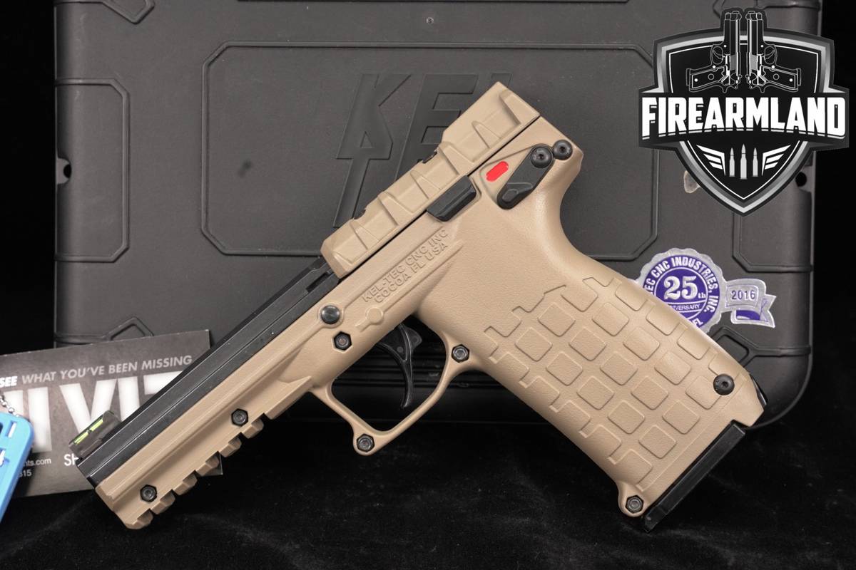 Kel-Tec PMR30 22 WMR 4.3" Two-Tone Tan & Black FDE KelTec PMR-30 +ORIG CASE