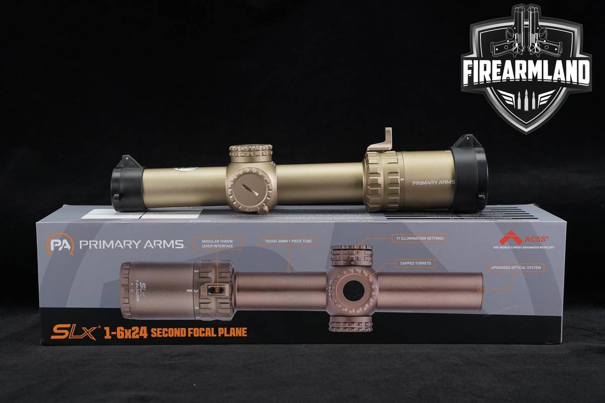 Primary Arms SLX 1-6X24 ACSS Nova Reticle SFP +ORIG BOX
