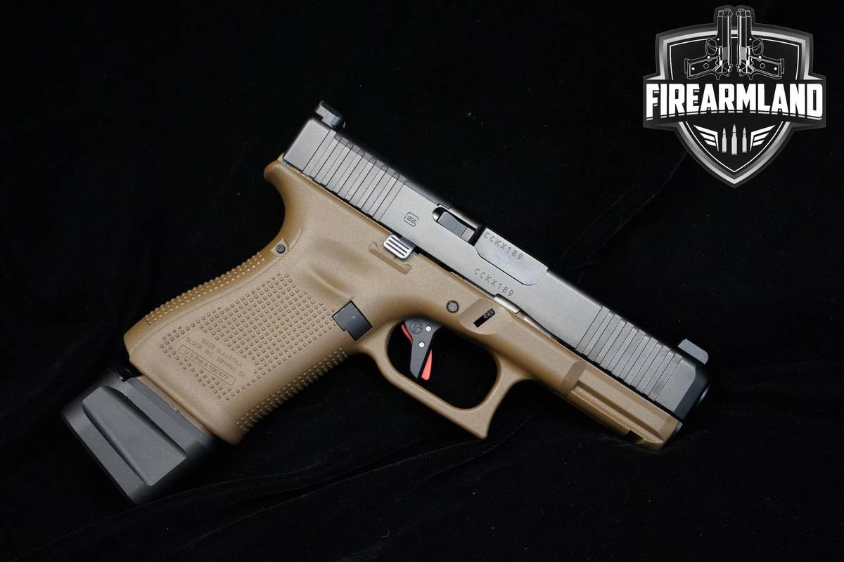 Glock 19X Gen5 MOS 9mm Two-Tone Glock G19X Gen-5 +3 MAGS & ORIG CASE