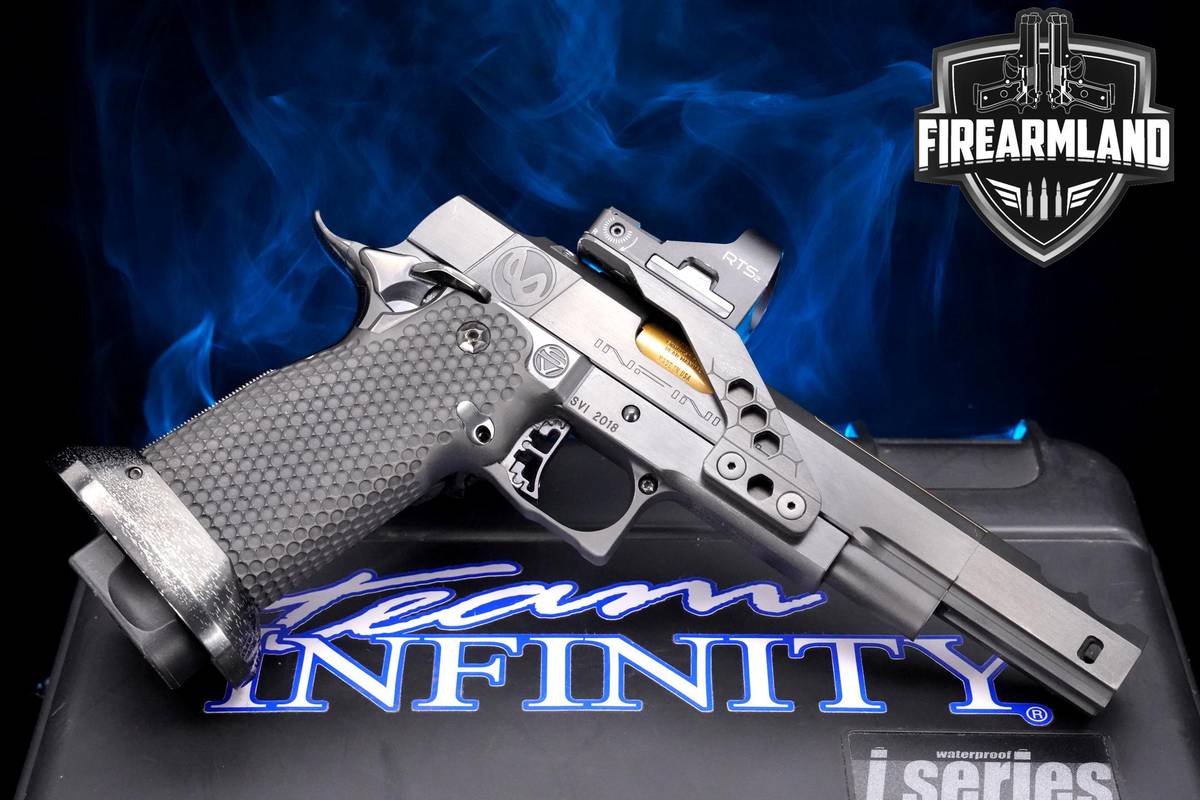 SV Infinity IMM Open 2011 Race Gun .38 Super Comp 1911 5" Inifinity +C-MORE