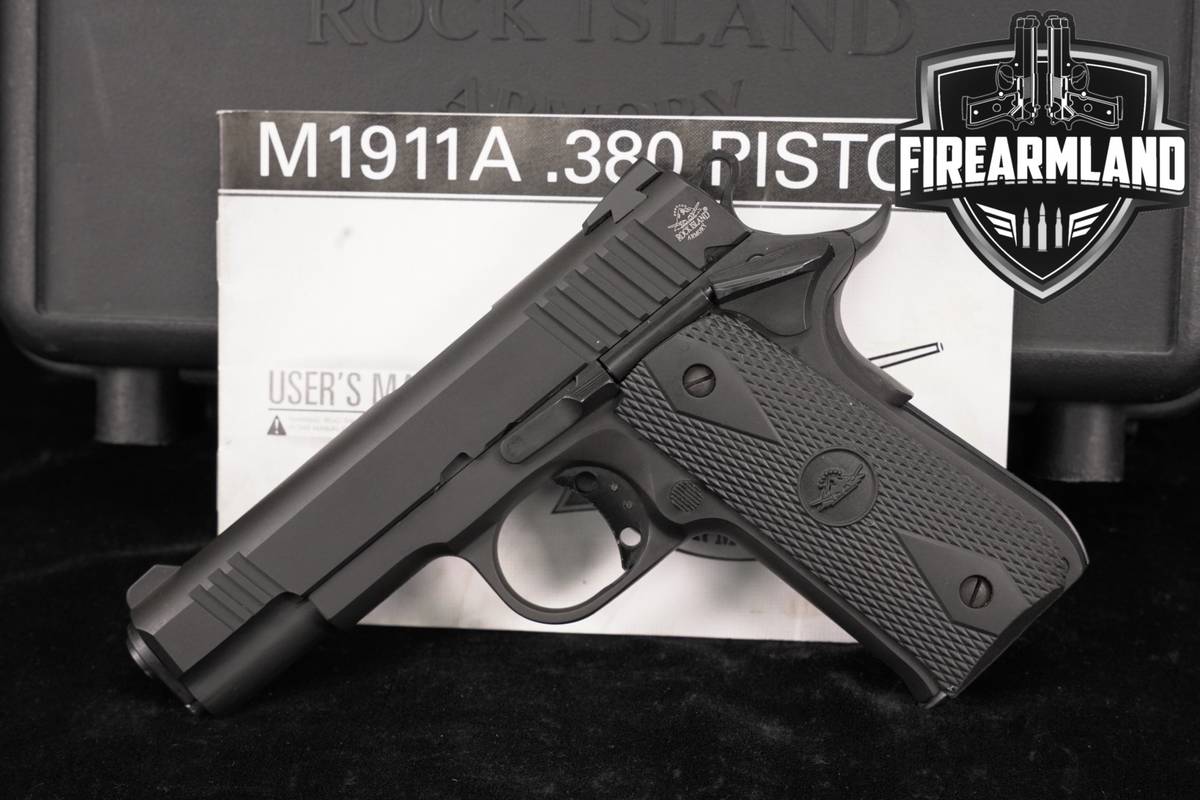 Rock Island Armory RIA M1911A 380 BBR STANDARD CS 380ACP 1911 +ORIG BOX