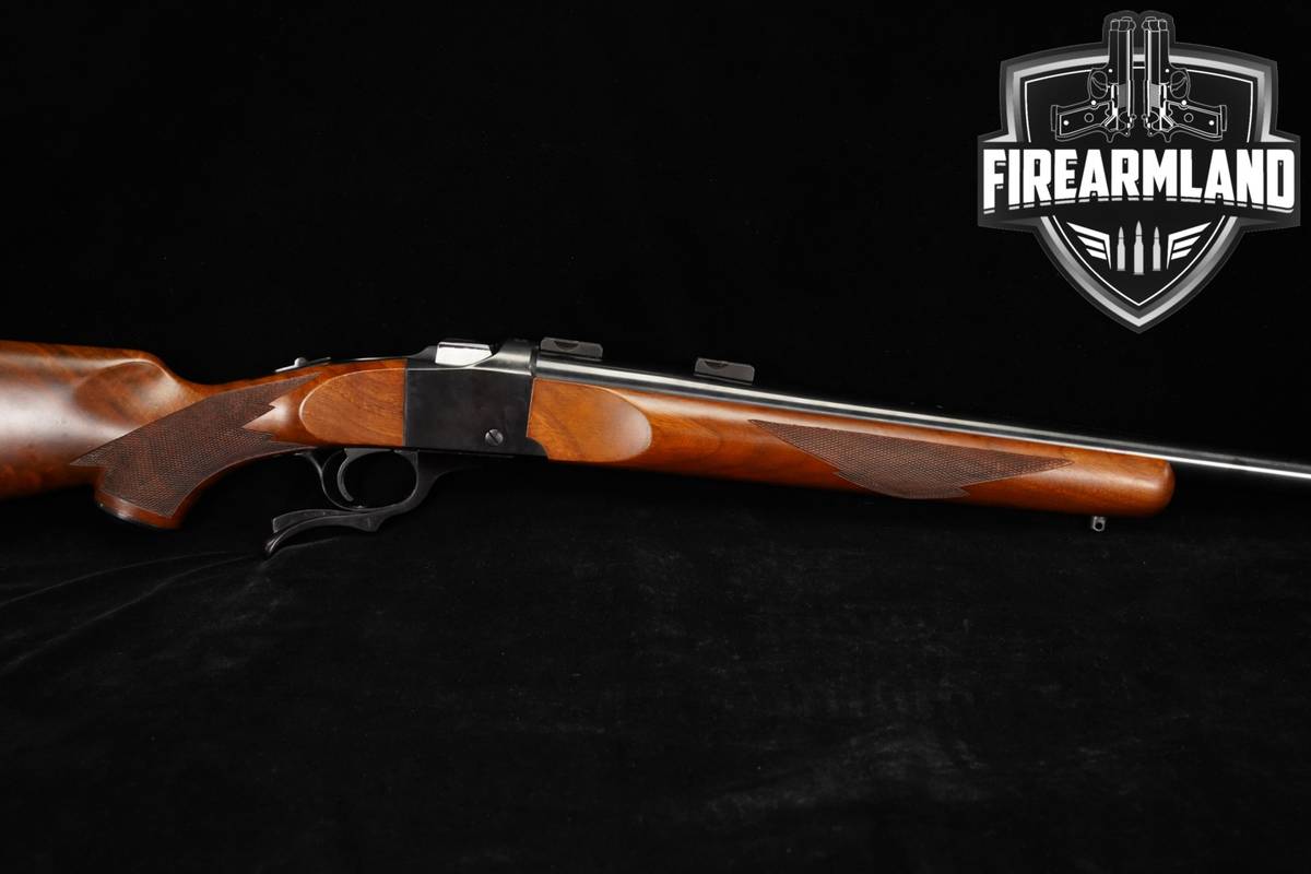 1983 Ruger No.1 V Varminter 22-250 Rem 24" Blued & Walnut Heavy Barrel