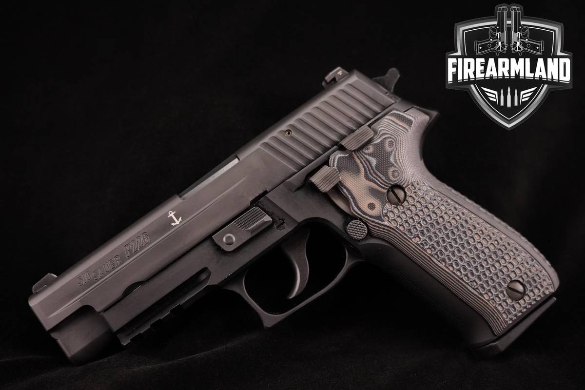 COMPLIANT Sig Sauer P226 MK-25 9mm Sig-Sauer-P226 MK25 +5 MAGS & CASE