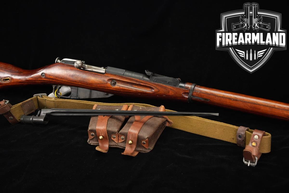1934 Izhmash Mosin-Nagant Model 1891/30 Hex Receiver 7.62x54R 29" +BAYONET