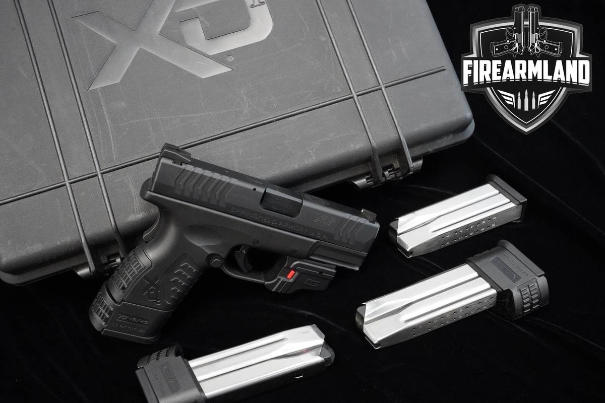 Springfield Armory XDM-9 Compact 9mm 3.8" XDM-9 XDM9 XDM 4 MAGS & ORIG CASE