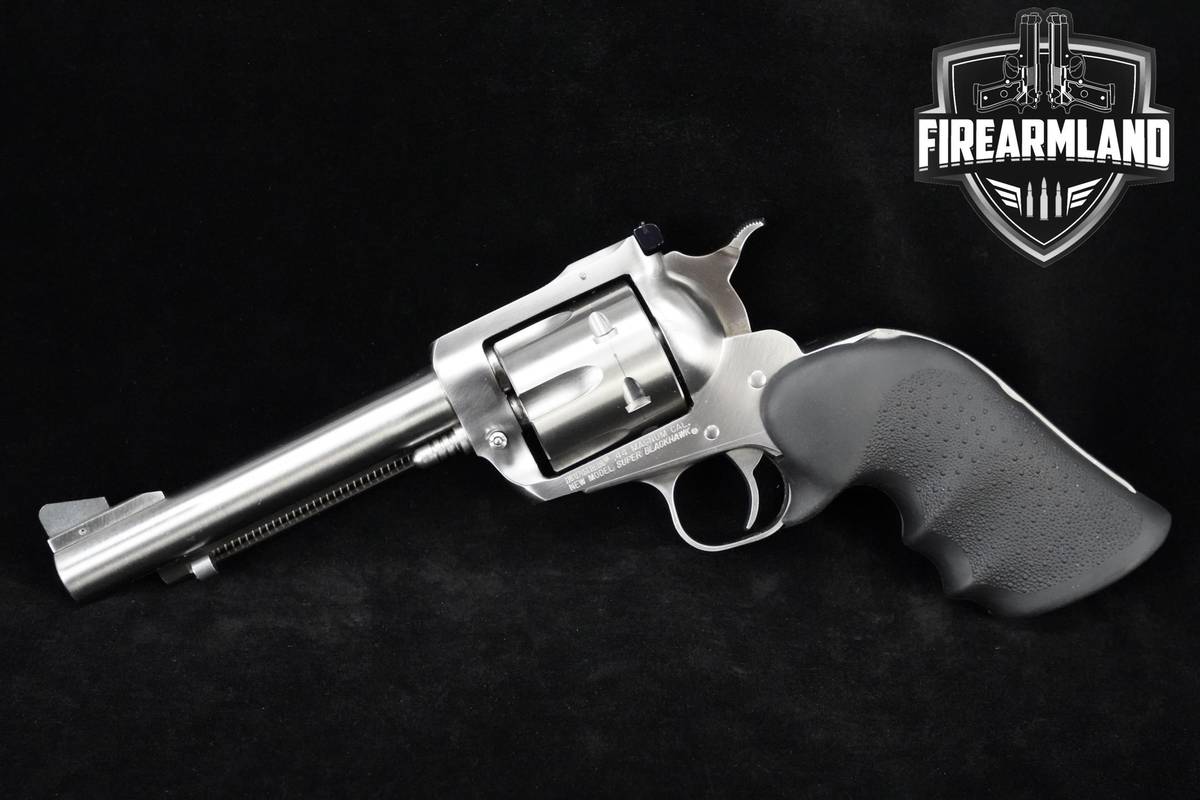 2008 Ruger New Model Super Blackhawk 44 Magnum Stainless Steel Ruger