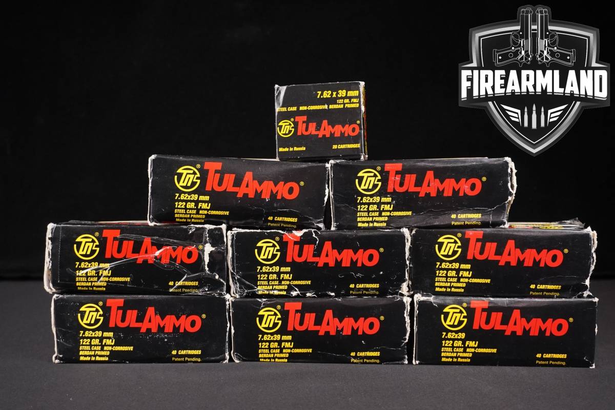340 RDS! 7.62x39 Ammo 762 Ammunition