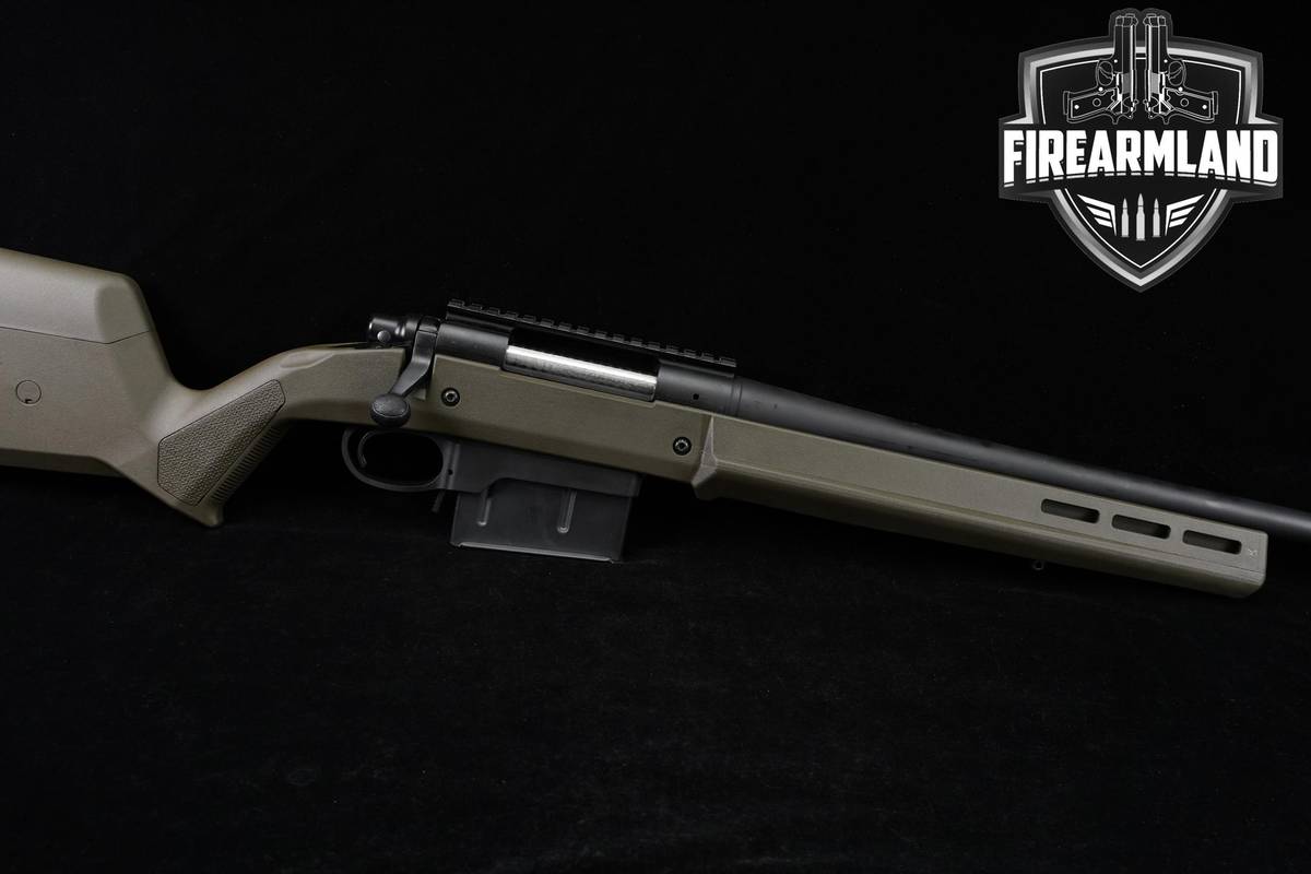 Remington Model 700 7mm Rem Magnum 24" Blued & OD Green Magpul Hunter M-LOK