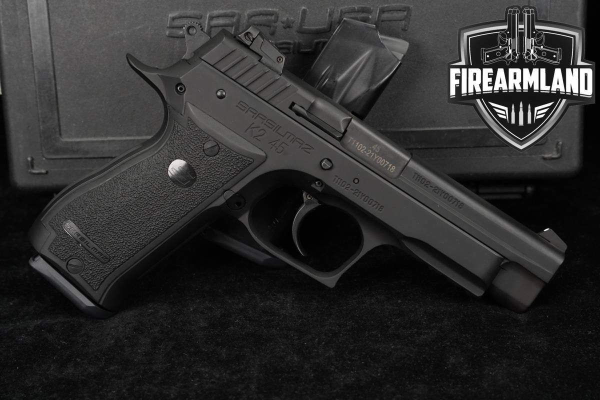 Sarsilmaz SAR K2-45 45ACP 4.7 +2 MAGS & ORIG CASE