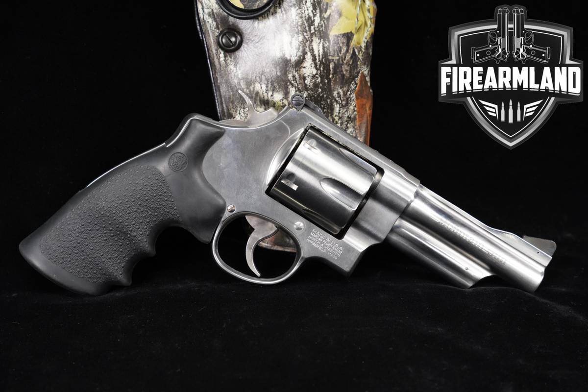 Smith & Wesson Model 625-9 Mountain Gun S&W 45 Colt 4 Satin Stainless DA/SA