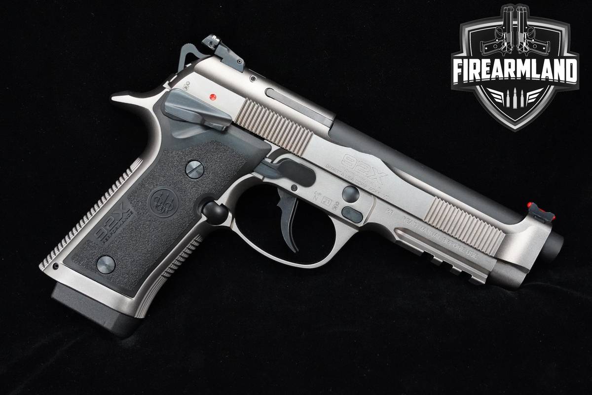 Beretta 92X Performance 9mm 4.8" Satin Nickel Beretta-92X 4 MAGS & ORIG BOX