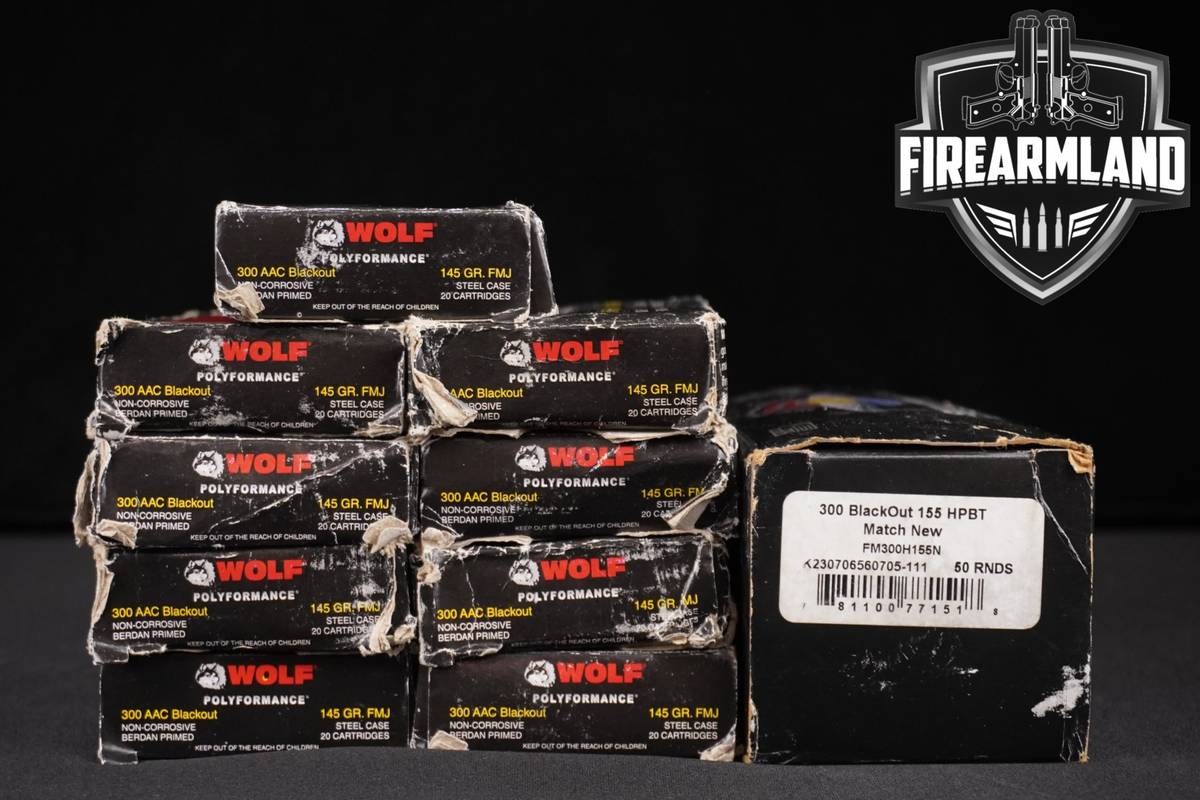 230 RDS! 300 Blackout Ammo BLK-AAC Ammunition