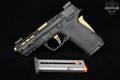 Smith & Wesson (S&W) M&P380 Shield EZ Performance Center .380 ACP Black/Gold in Excellent Condition Image 2