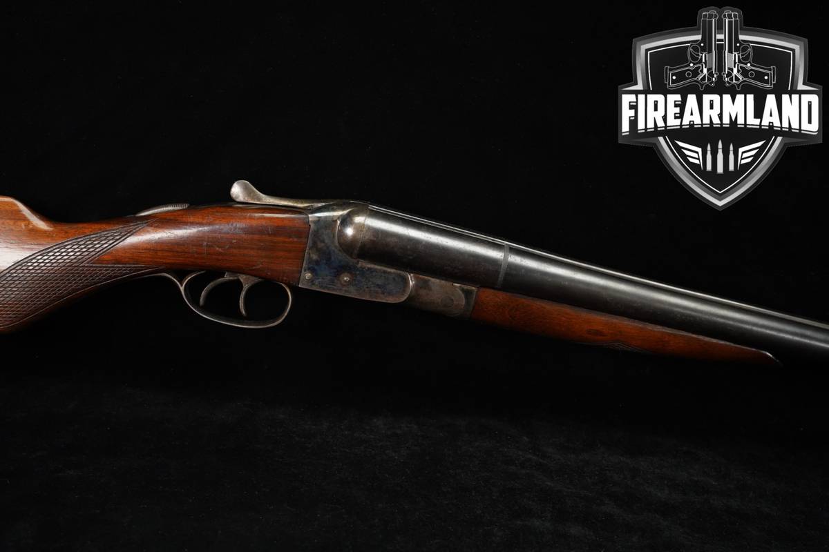 1924 NR Davis&Sons Premier 12-Gauge 32" CASE HARDENED AMERICAN SXS