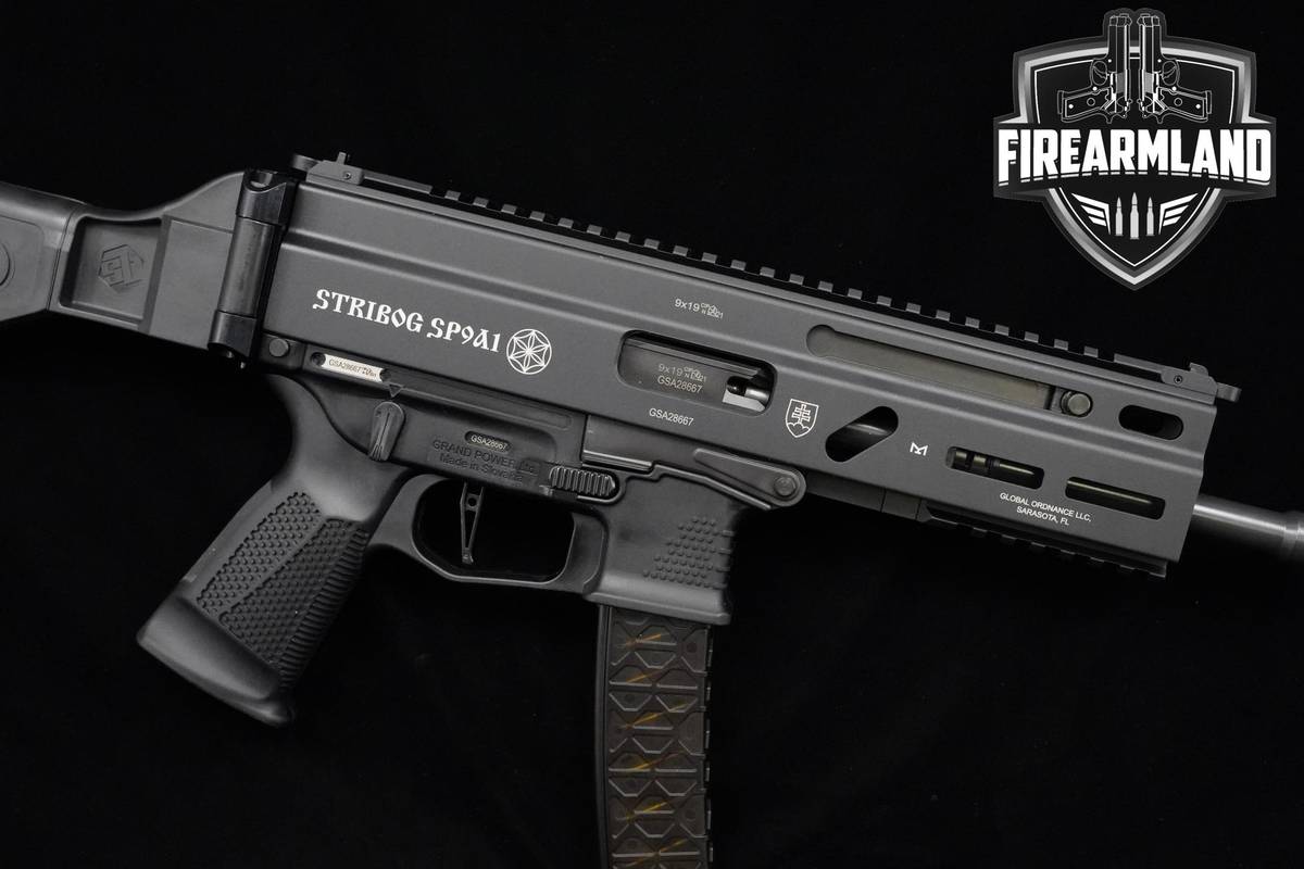 Grand Power Stribog SP9A1 9mm 8" Grand-Power Stribog-SP9A1 SP9-A1 ORIG CASE
