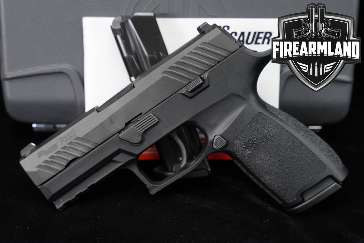 Sig Sauer P320 Compact 9mm 3.9" P-320 Pistol +2 MAGS & ORIG CASE