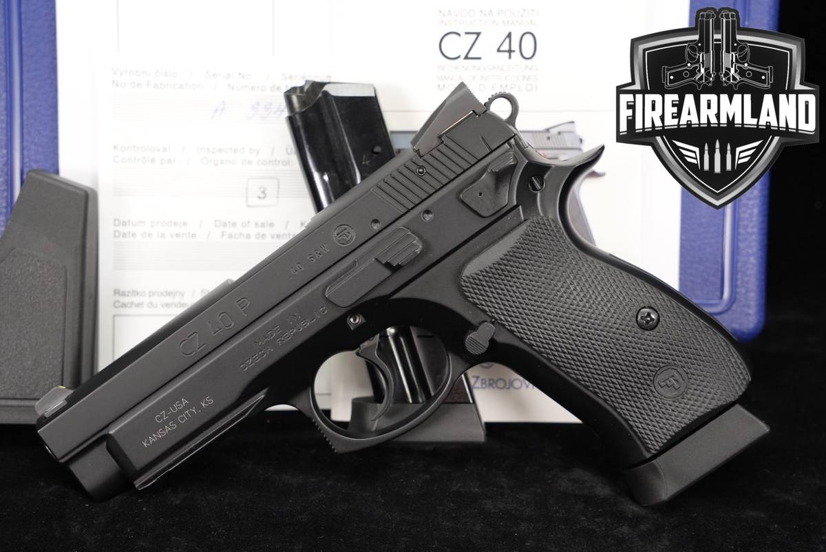 CZ 40 P 40S&W 4.25" CZ40 CZ40P DA/SA +2 MAGS & ORIG CASE